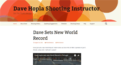 Desktop Screenshot of davehopla.com